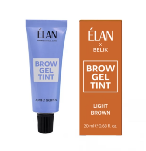 Фарба-гель для брів Elan x Belik Light Brown 20 мл