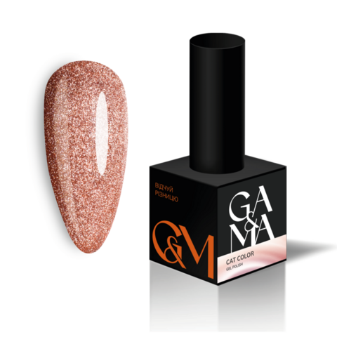 Гель-лак GA&MA Cat Сolor №10 6 мл