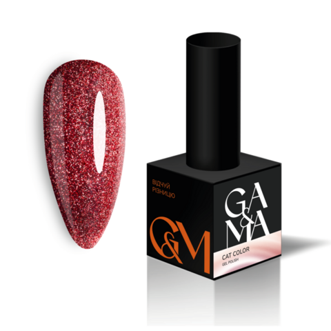 Гель-лак GA&MA Cat Сolor №12 6 мл