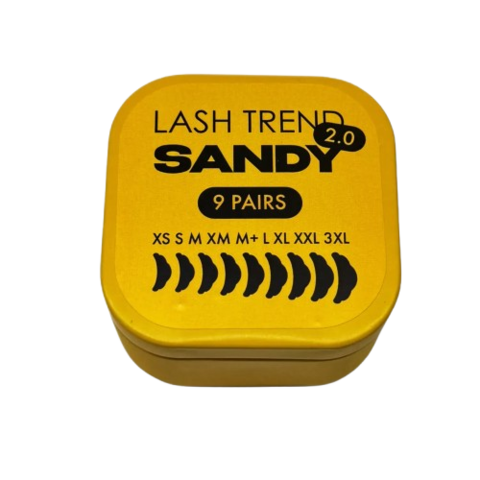 Валики для ламинирования Lash Trend Sandy 2.0 (XS,S,M,XM,M+,L,XL,XXL,3X) 9 пар