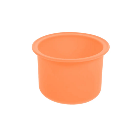 Чаша силіконова у воскоплав помаранчева 200 мл