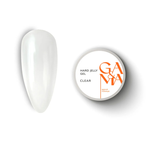 Гель моделюючий GA&MA Hard Jelly Gel Clear 15 мл