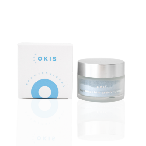 Пудра освітлювальна для брів Okis Sapphire Lightening Powder 15 г