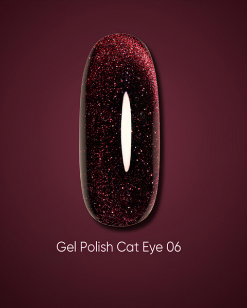 Гель-лак Dark Cat Eye №06 10 мл