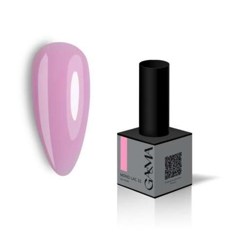 Моно лак для педикюра GA&MA Mono Lac №32 6 мл