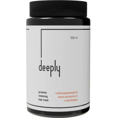 Маска глибоковідновлююча для волосся з протеїнами Deeply Protein Restoring Hair Mask 1000 мл