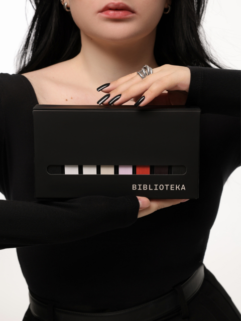 Набор гель-лаков Biblioteka Gel Polish Set Basis №01-08 10 мл