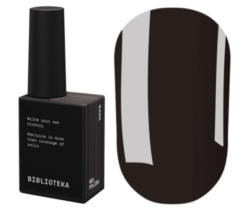 Гель-лак Biblioteka Basis №08 Bark Коричневый 10 мл