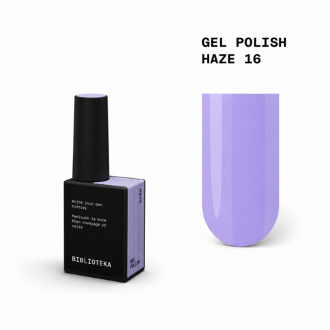 Гель-лак Biblioteka Iced Mood №16 Haze Бузковий 10 мл