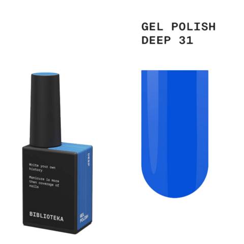 Гель-лак Biblioteka Statement №31 Deep Синий 10 мл