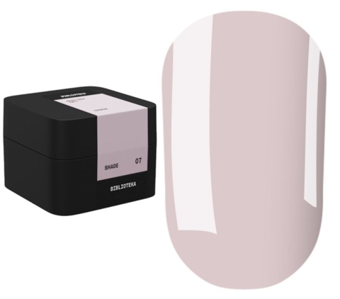 Гель моделюючий Biblioteka Builder Gel №07 Shade Холодний рожево-бежевий 30 мл