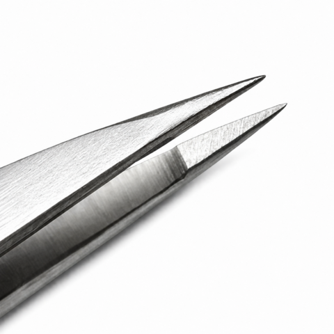 Пинцет профессиональный для бровей Oh Ochi Сute точечный