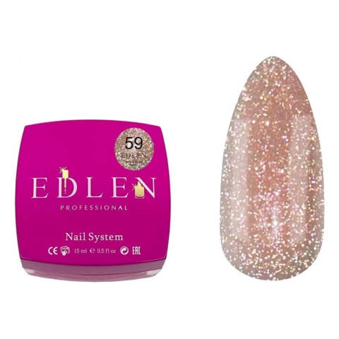 Гель моделюючий Edlen Builder gel Flash №59 15 мл