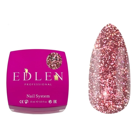 Гель моделюючий Edlen Builder gel Flash №64 15 мл
