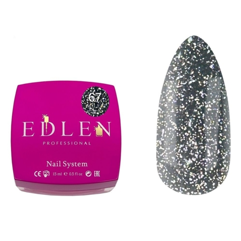 Гель моделюючий Edlen Builder gel Flash №67 15 мл