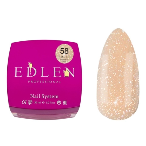 Гель моделюючий Edlen Builder gel Flash №58 30 мл