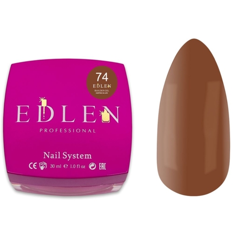 Гель моделирующий Edlen Coffee in Lviv №74 30 мл