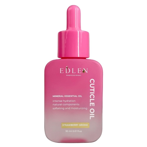 Масло для кутикулы Edlen Cuticle oil strawberry aroma 30 мл
