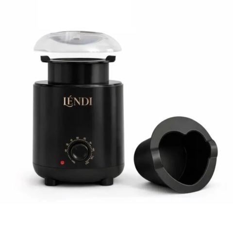 Воскоплав Lendi Wax Lab з силіконовою чашею 200 мл чорний