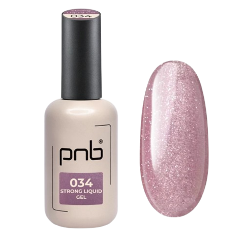 Гель моделирующий PNB Strong Liquid Gel №034 Silk Whisper 17 мл