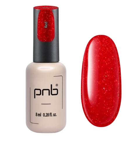 База світловідбивна PNB Crystal Base Red 8 мл