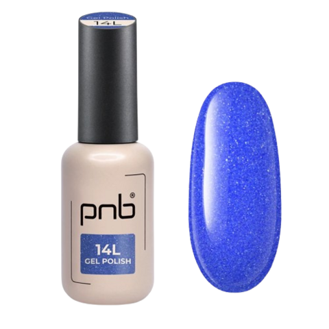 Гель-лак PNB Gel Polish №14L Crystal Sapphire 8 мл