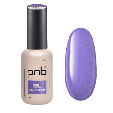 Гель-лак PNB Gel Polish №15L Lavender Glow 8 мл 