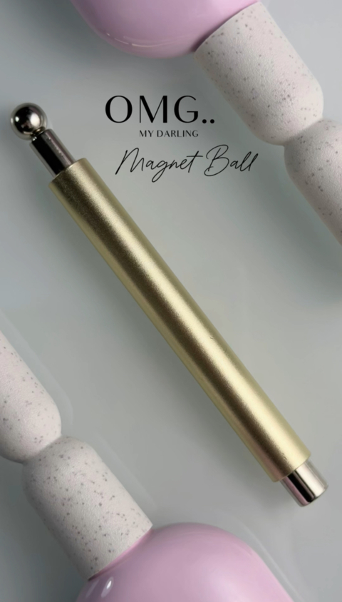 Магніт двосторонній OMG..My Darling Magnet Ball сріблястий