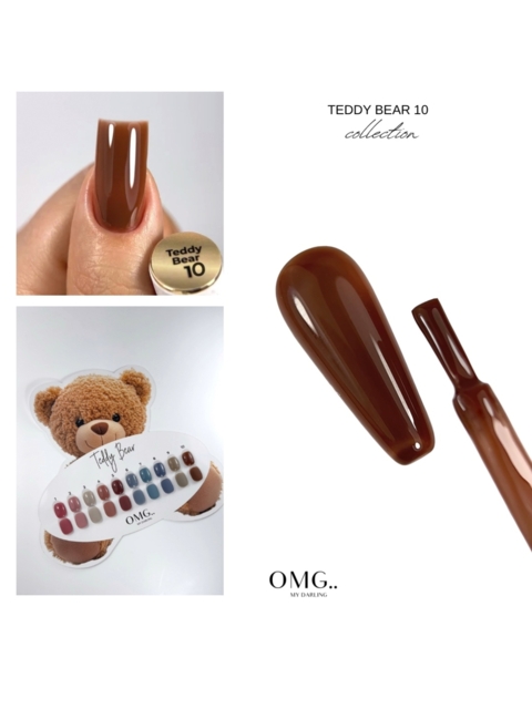 Гель-лак OMG..My Darling Teddy Bear №10 10 мл