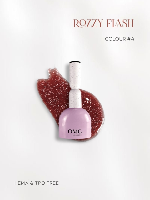 Гель-лак OMG..My Darling Rozzy Flash №4 10 мл