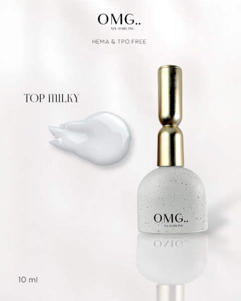 Топ без липкого слоя OMG..My Darling Milky 10 мл