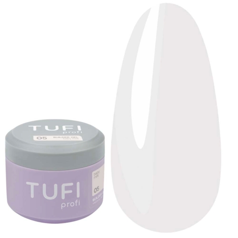 Гель для нарощування TUFI profi Builder Gel  №05 Baby Milk 30 мл