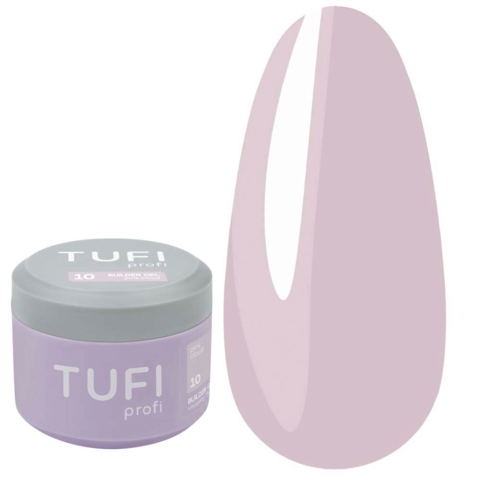 Гель для наращивания TUFI profi Builder Gel №10 Pink Cloud 30 мл