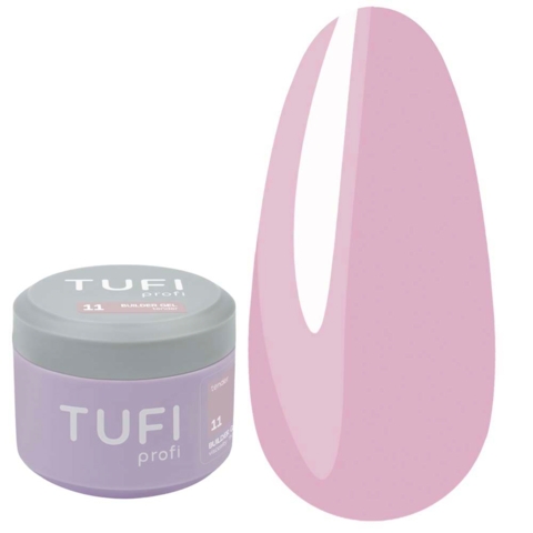 Гель для наращивания TUFI profi Builder Gel №11 Tender 30 мл
