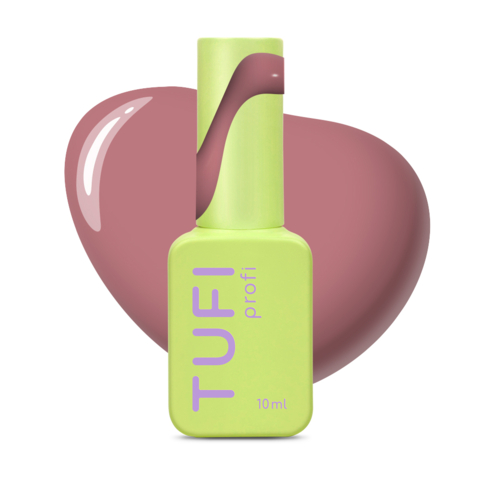 Гель-лак TUFI profi PANTONE №16 Dusty Rose припыленный розовый 10 мл