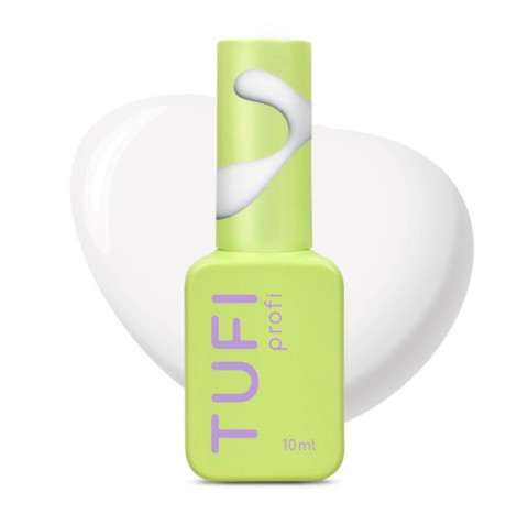 Гель-лак TUFI profi Ultra White №01 білий 10 мл