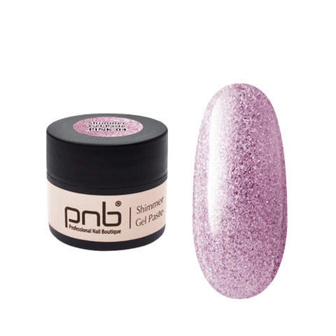 Гель-паста PNB Gel Paste Shimmer №04 Pink 5 мл