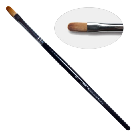 Кисточка для геля PNB 2G Gel Brush 6-s овальная