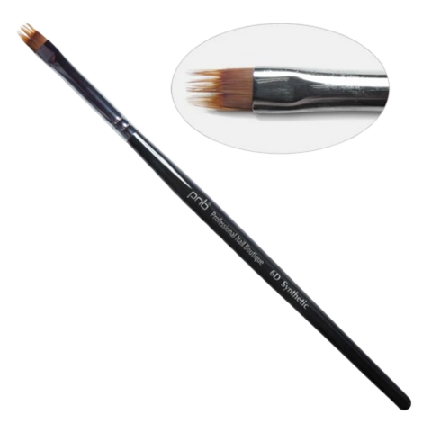 Кисточка для дизайна PNB 6D Nail Art Brush fork 6-s омбре
