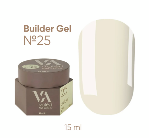 Гель моделирующий Valeri Builder Gel (new collection) №25 15 мл