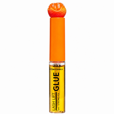 Клей для ламинирования ресниц Zola x Romashka Orange Lash Lift Glue Strong Fix 5 мл