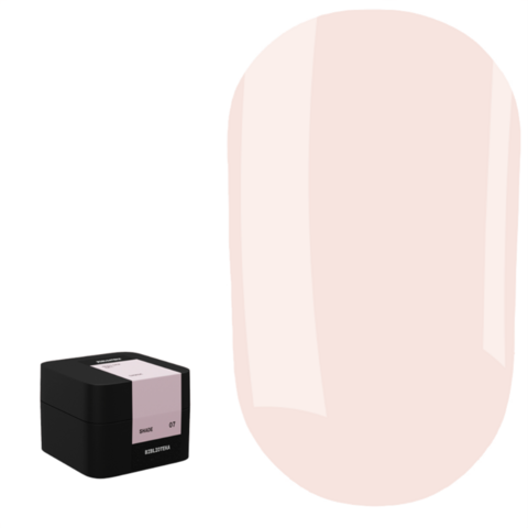 Гель моделирующий Biblioteka Builder Gel №07 Shade Холодный розово-бежевый 15 мл