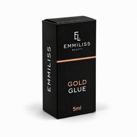 Клей для нарощування вій Emmiliss Gold 0.5 с 5 мл чорний
