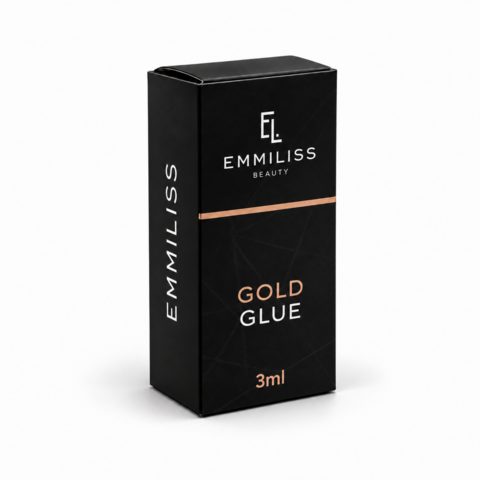 Клей для нарощування вій Emmiliss Gold 0.5 с 3 мл чорний