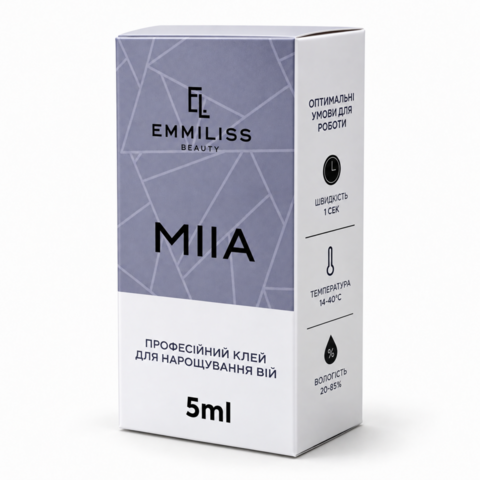 Клей для наращивания ресниц Emmiliss Miia 1 c 5 мл