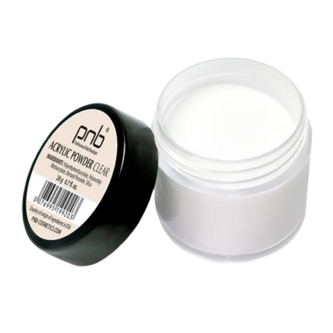 Пудра акрилова PNB Acrylic Powder Clear 20 г прозора