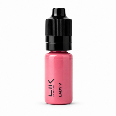 Пигмент Lik Lips mineral LADY V для перманентного макияжа, 5мл