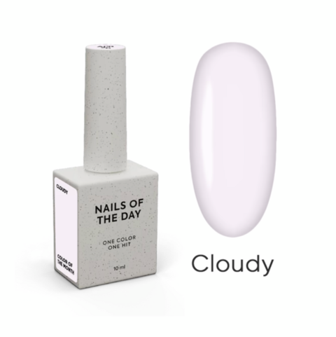Гель-лак Nails Of Day Color of the month April 2026 Cloudy 10 мл