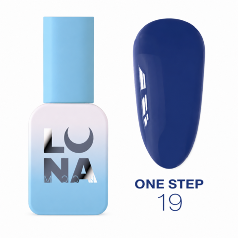Гель-лак однофазный для педикюра Luna One step №19 8 мл