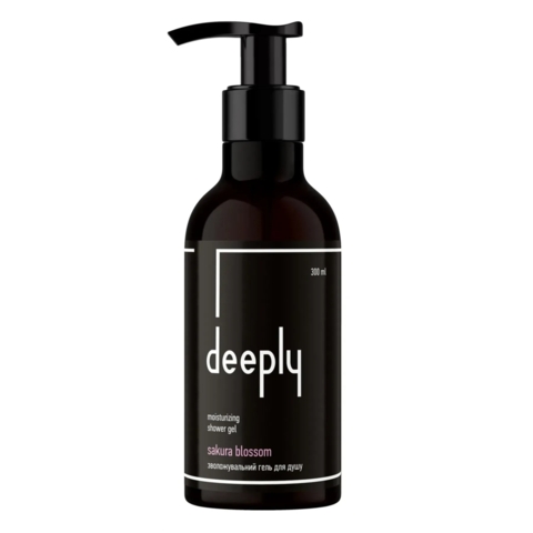 Гель для душу зволожувальний Deeply Sakura Blossom Moisturizing Shower Gel 300 мл